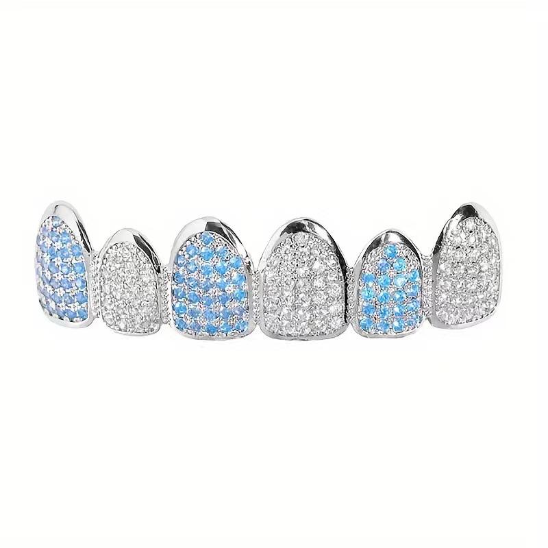 Unisex Hip-Hop Zirconium Grillz - Ideal Birthday Gift - D381