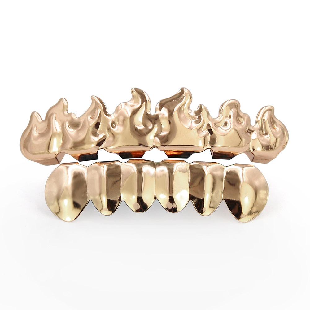 【Grillz All in Here】Unisex Comfortabale Zirconia Acesseries Grillz, Hip-Hop Grills  -