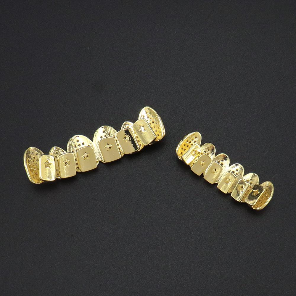 Sparkling Unisex Grillz - D382