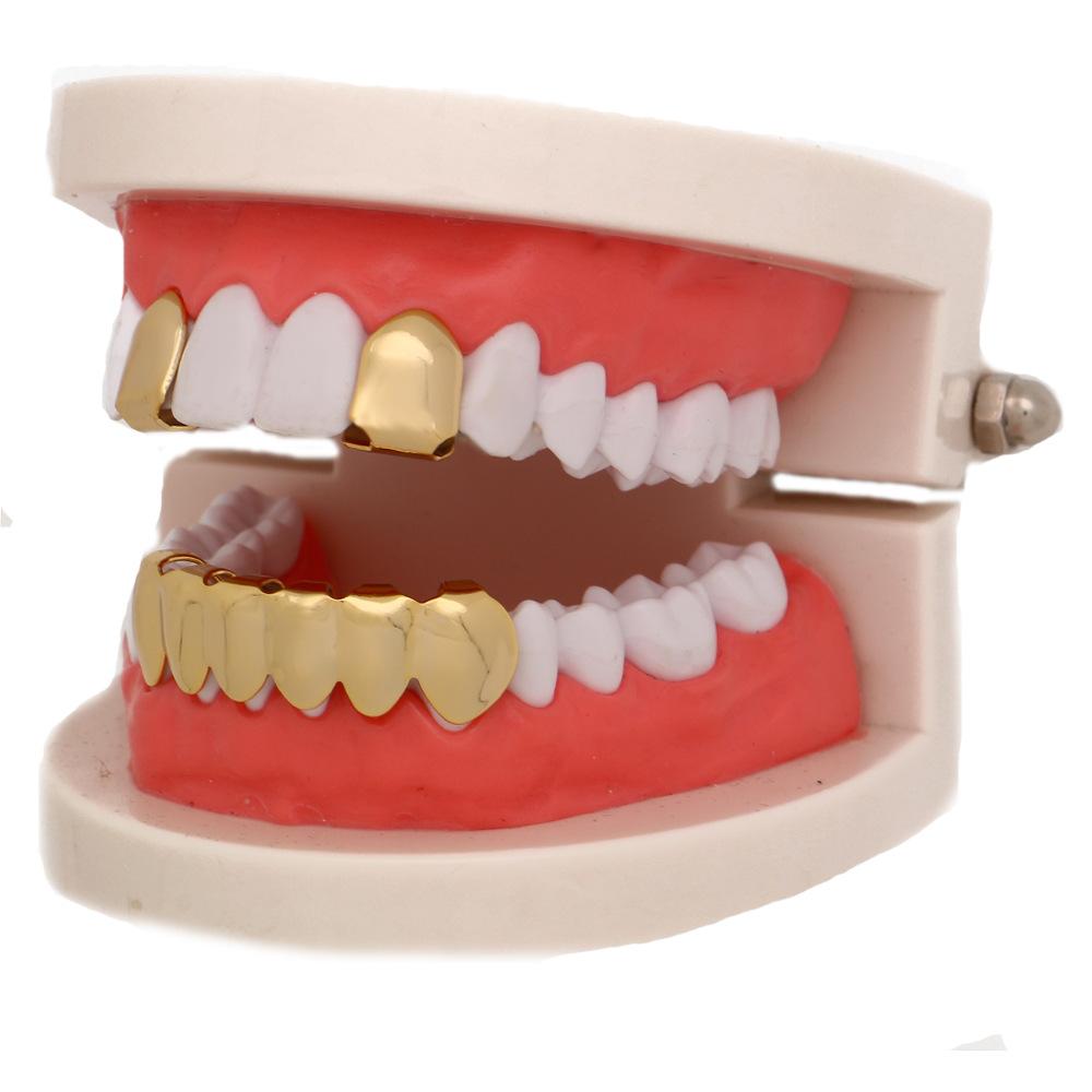 Hip Hop Smooth Teeth  Vampire Fangs Grillz Halloween Accessories for Men and Women  W778