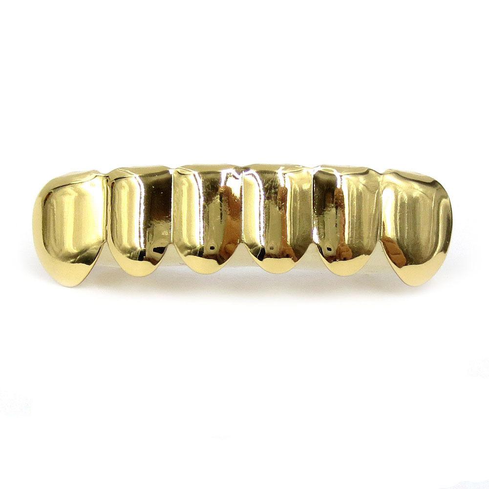 Men's Hot Sale Hip Hop Teeth Grillz - Real Smooth Twill Style - D659