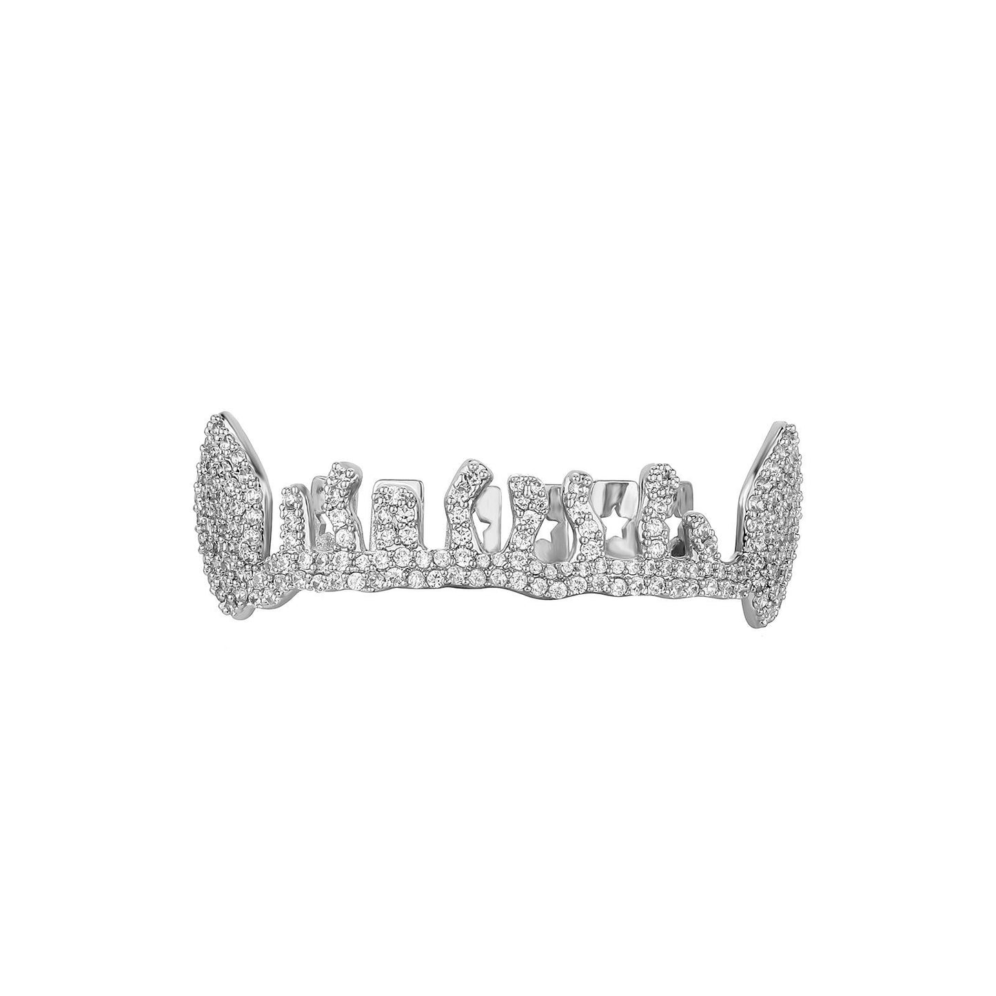 Unisex Water Drop Zircon Grillz Hiphop Accessories Comfortable Grills   K232