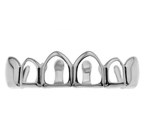 Unisex Hot Selling Hip-Hop Hollowed Out Teeth Grills - A Perfect Gifts For Lovers, Friends, Boyfriends, Girlfriends, Wife, Husband, Thanksgiving, Independence Day, Holloween, Black Friday, Chrisatmas and New Year D268