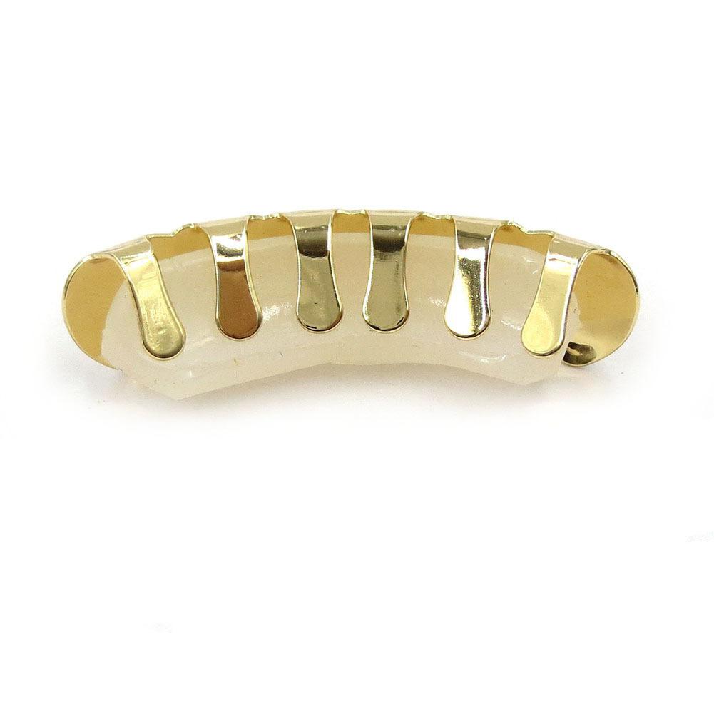 Men's Hot Sale Hip Hop Teeth Grillz - Real Smooth Twill Style - D659
