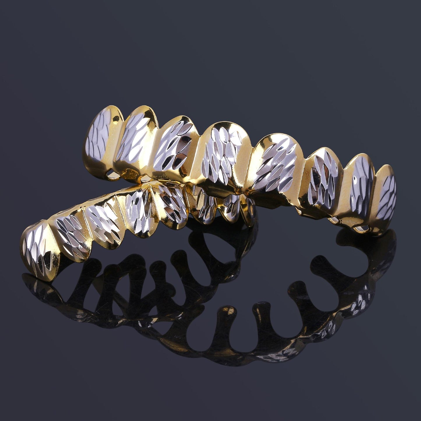 Unisex Hiphop Grillz for Your Teeth Hip Hop 8 Teeth , K172