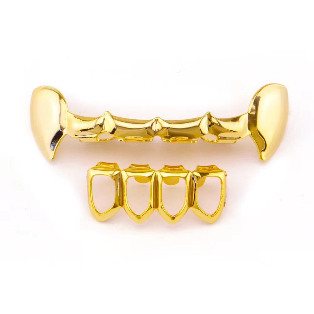Unisex Grillz Hollow Fangs Grillz Hip-hop Vampire Teeth: Halloween Accessories S274