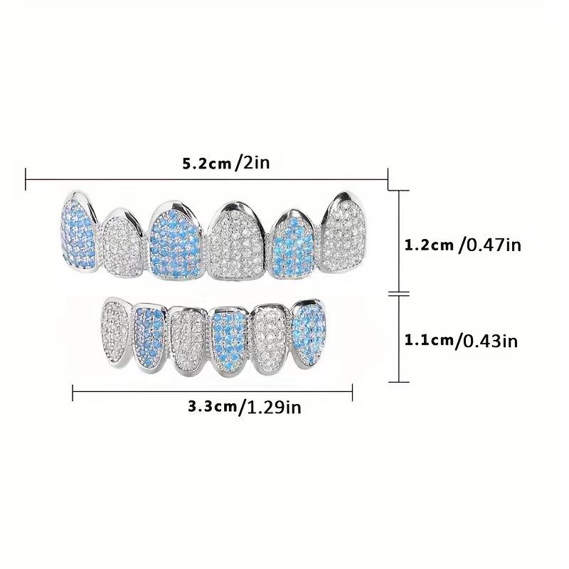 Unisex Hip-Hop Zirconium Grillz - Ideal Birthday Gift - D381