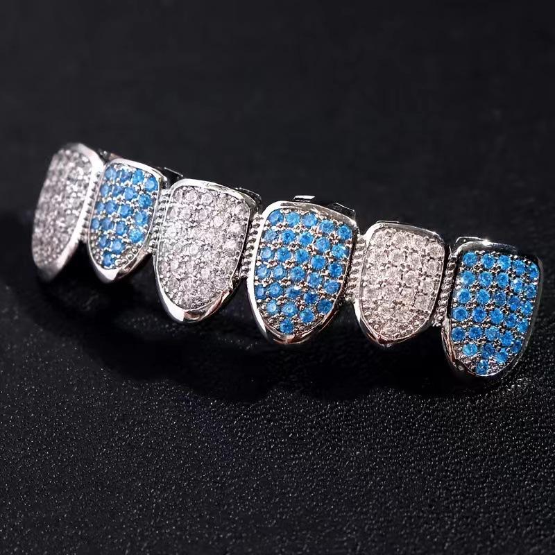 Unisex Hip-Hop Zirconium Grillz - Ideal Birthday Gift - D381