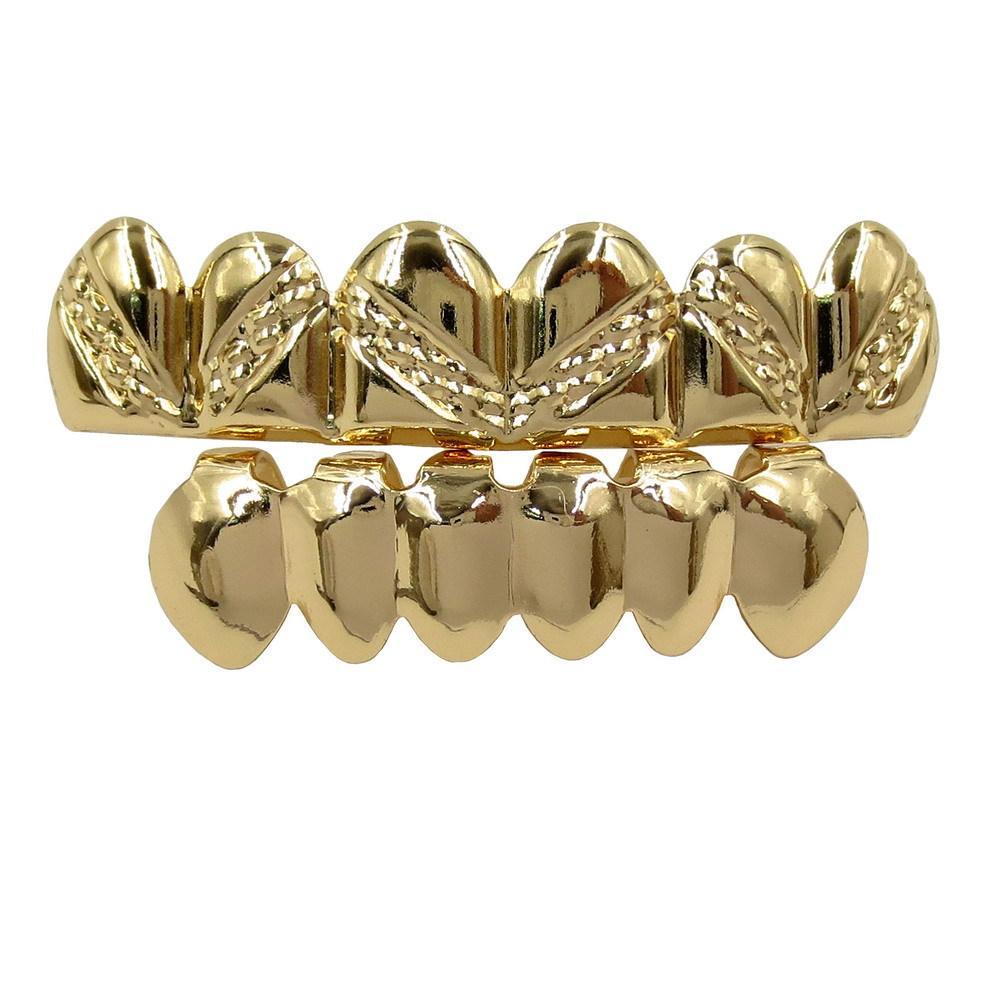 【ALL 6 Teeth GRILLZ WITHOUT ZIRCON IN HERE】Unisex Comfortable Grillz Without Cubic Zirconia For Men & Women HipHop Accessories Grills