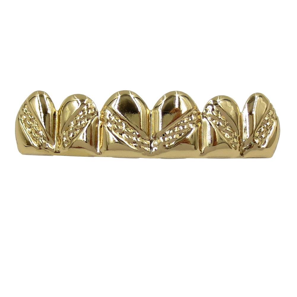 Men's Hot Sale Hip Hop Teeth Grillz - Real Smooth Twill Style - D659