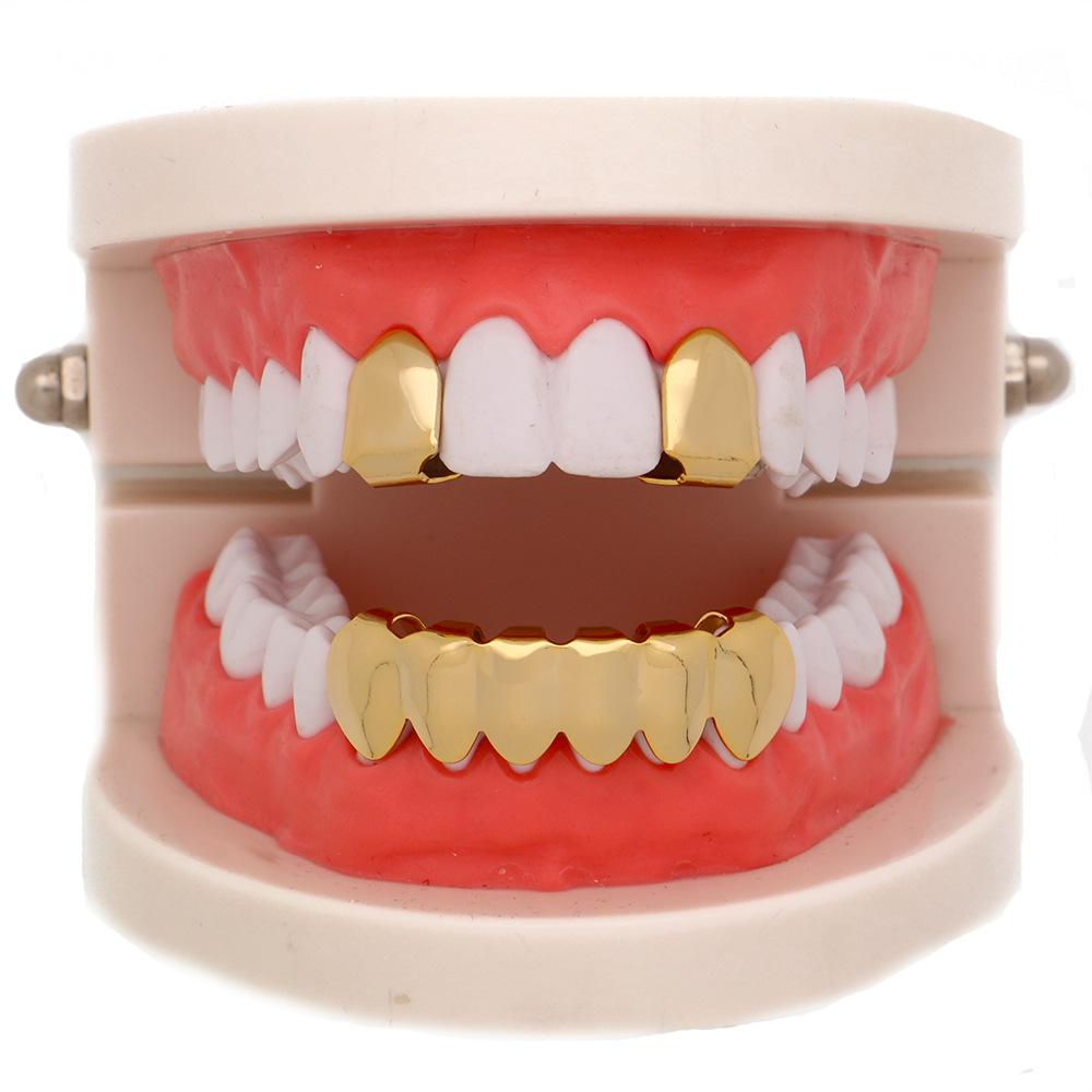 Hip Hop Smooth Teeth  Vampire Fangs Grillz Halloween Accessories for Men and Women  W778