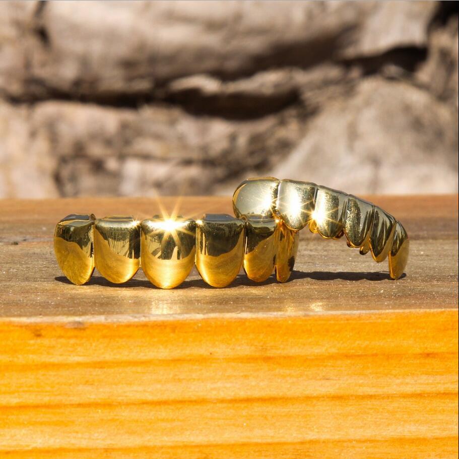 Unisex 6 Teeth Regular Vampire Grillz For Men & Women Hip-Hop Accessories Grills Set -  D338