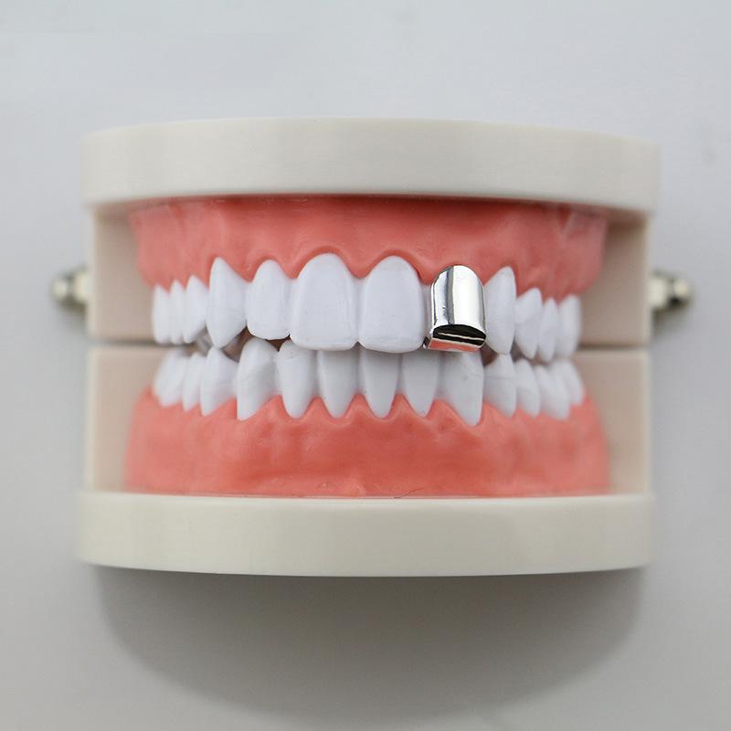 Unisex Single Smooth Tooth Grill - Hip Hop Personalized Copper W780
