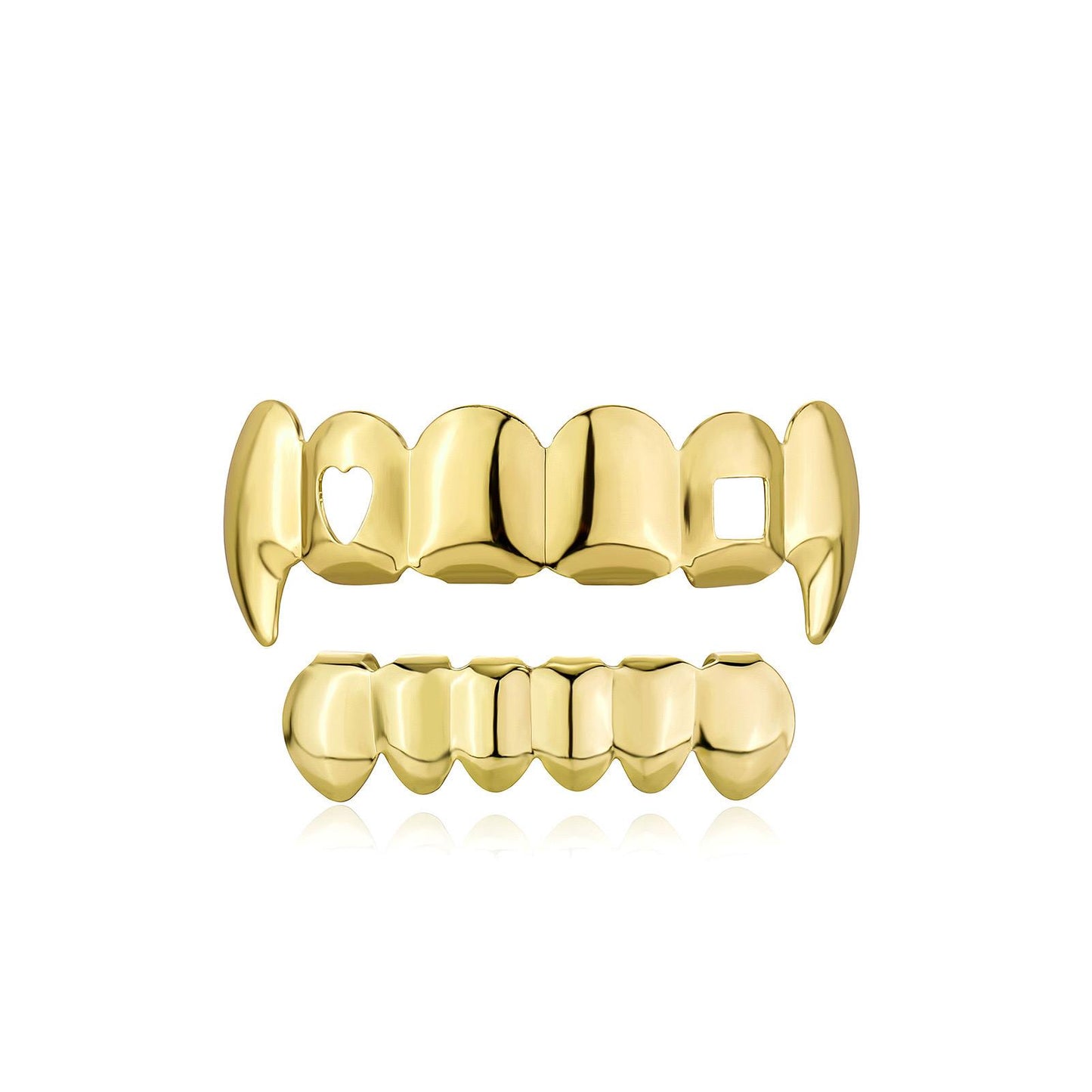 Unisex Hip-Hop basic model Grillz Set -  D338