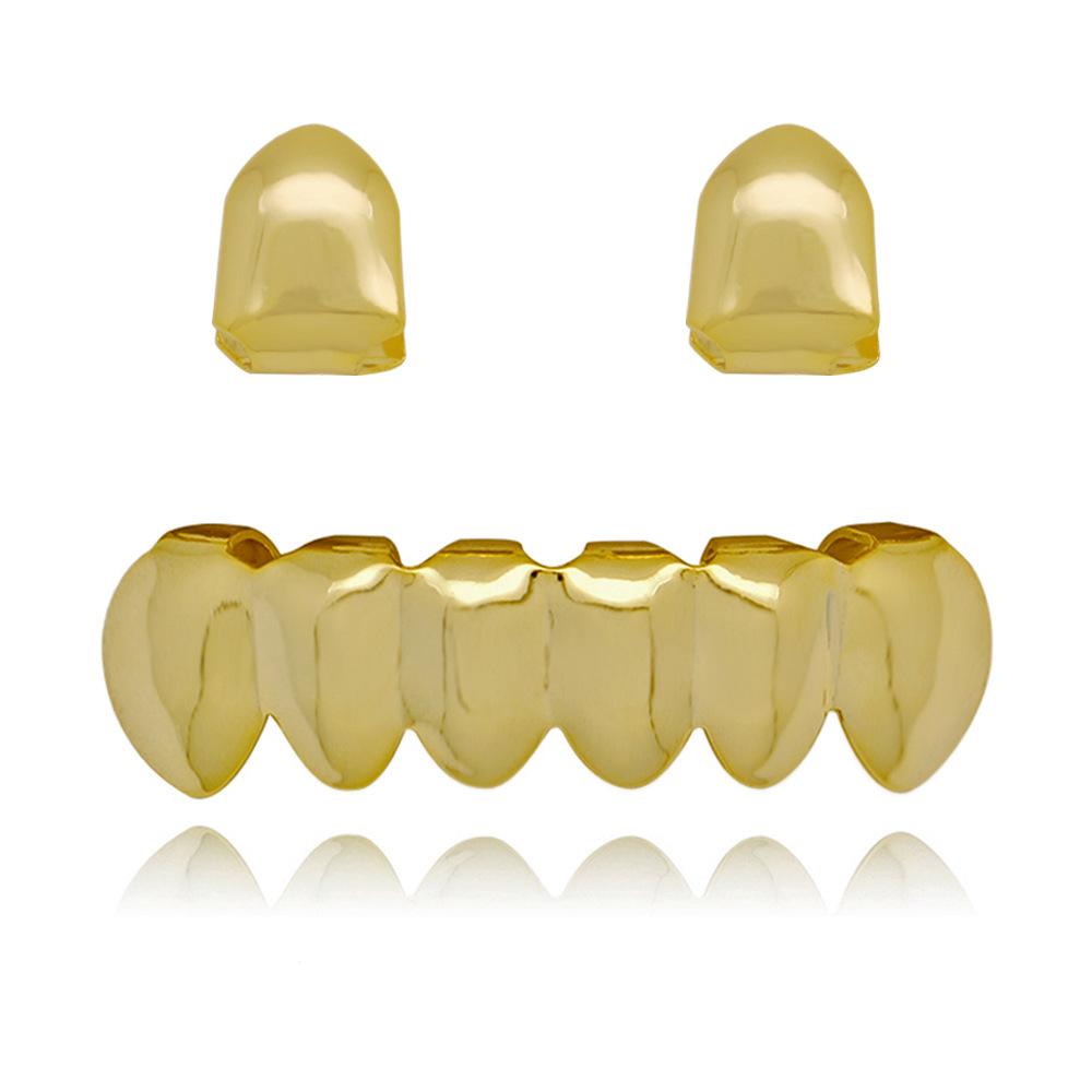 Hip Hop Smooth Teeth  Vampire Fangs Grillz Halloween Accessories for Men and Women  W778