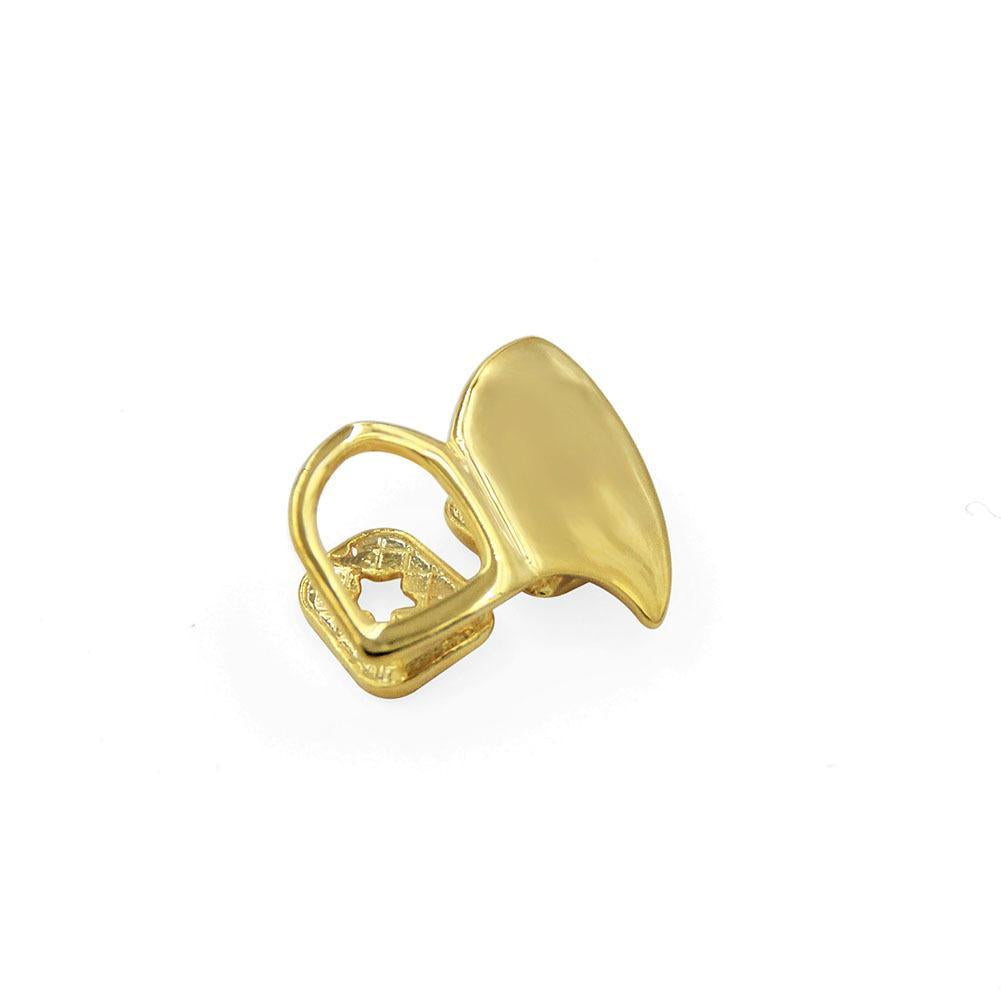 Unisex Hip Hop Grillz - Two Fang Teeth with Hollow Design  Perfect Gift  W831