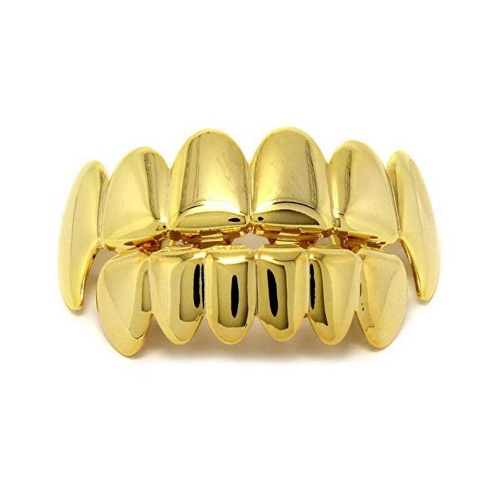 Unisex Hip-Hop basic model Grillz Set -  D338