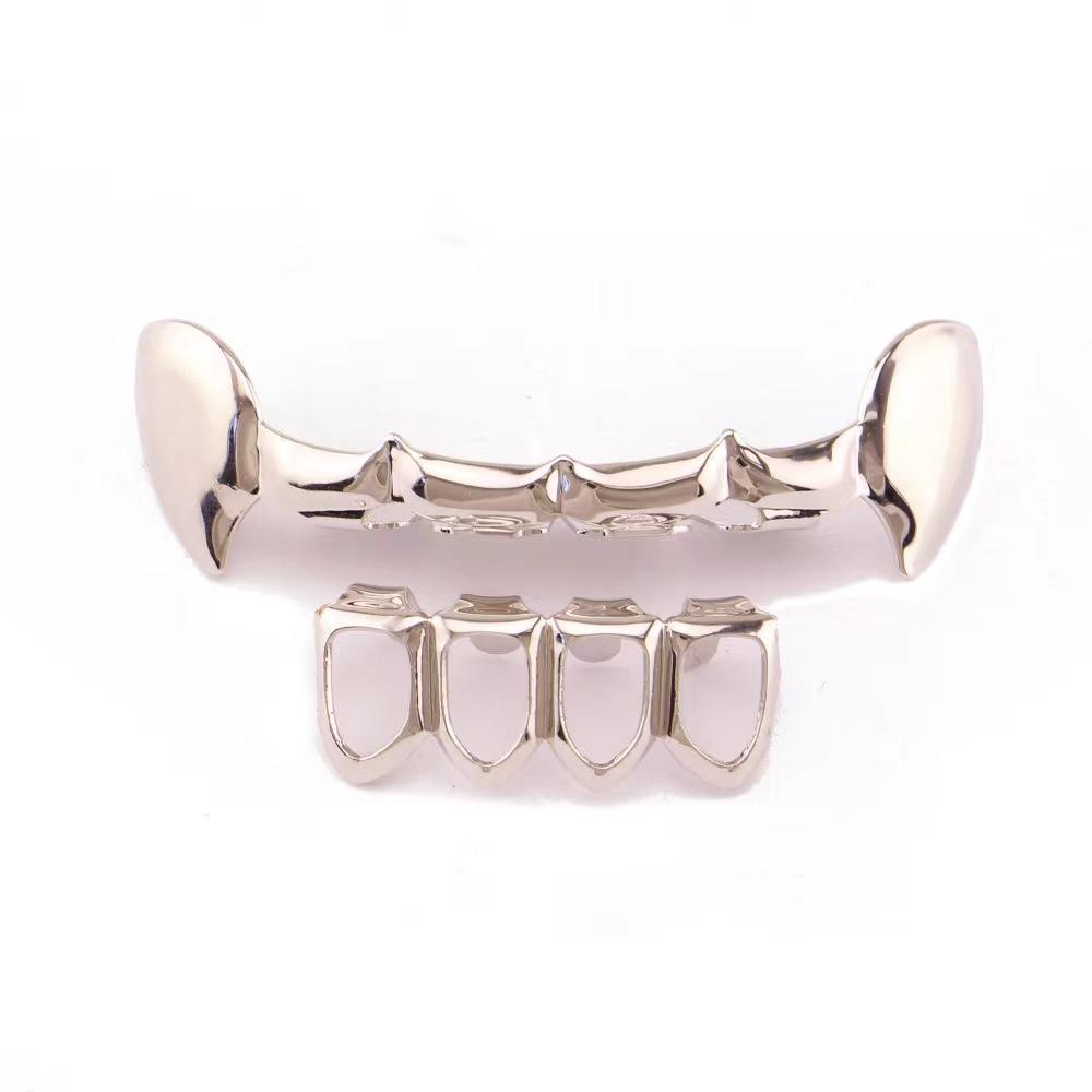 Unisex Grillz Hollow Fangs Grillz Hip-hop Vampire Teeth: Halloween Accessories S274