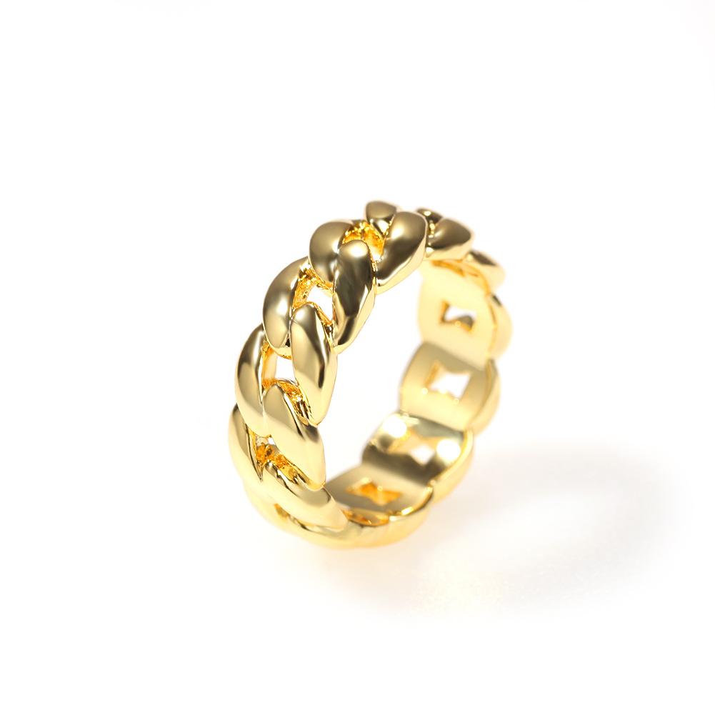 Unisex Urban Link Cuban Chain Ring US Size 7-10 - D325