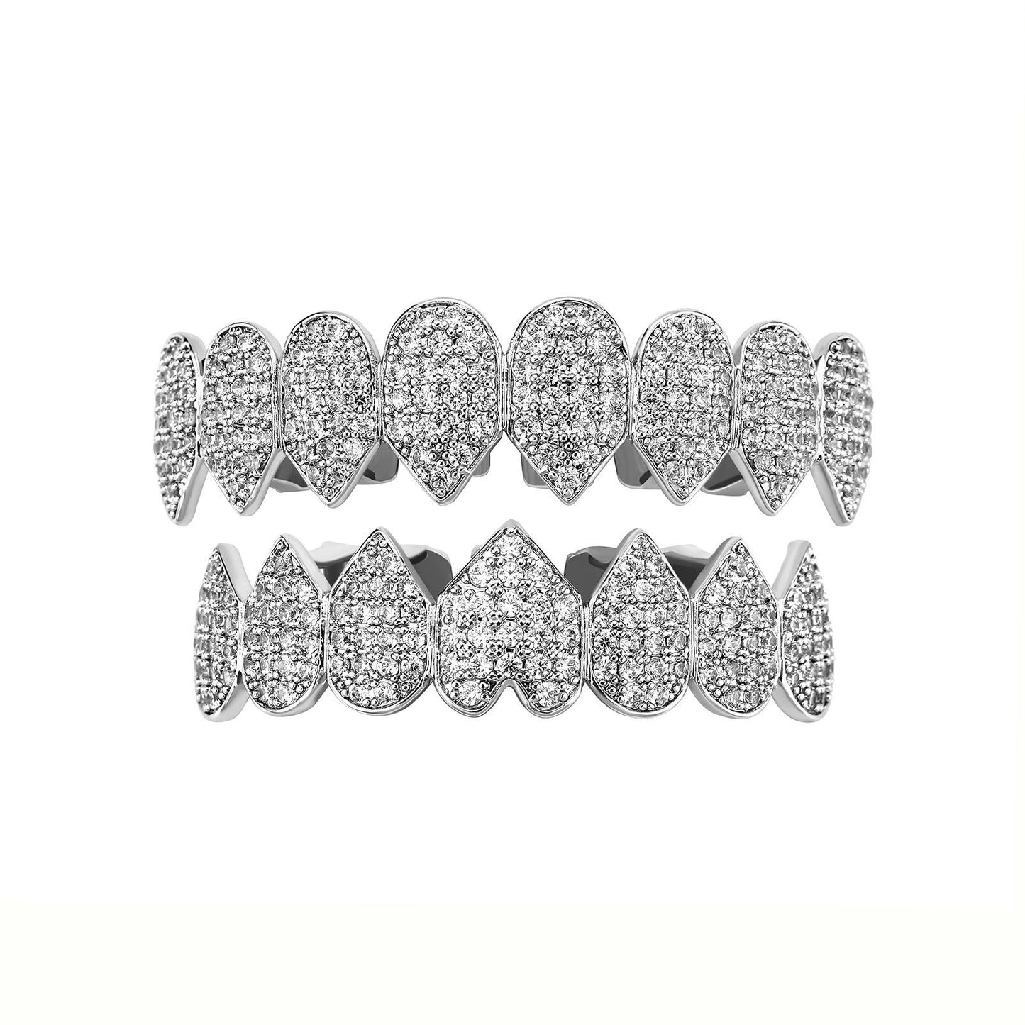 Unisex Cubic Zirconia Comfortable Grillz Hiphop Accessories Grillz  For Men&Women  K236