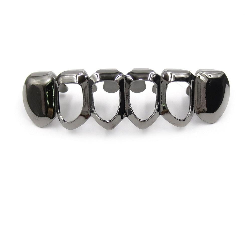 Unisex Hot Selling Hip-Hop Hollowed Out Teeth Grills - A Perfect Gifts For Lovers, Friends, Boyfriends, Girlfriends, Wife, Husband, Thanksgiving, Independence Day, Holloween, Black Friday, Chrisatmas and New Year D268