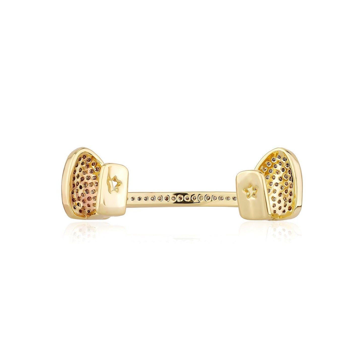 Unisex 2 Teeth Lower/Upper Two Ways Use Comfortable Grillz Hiphop Accessories Grills For Men&Women   K291