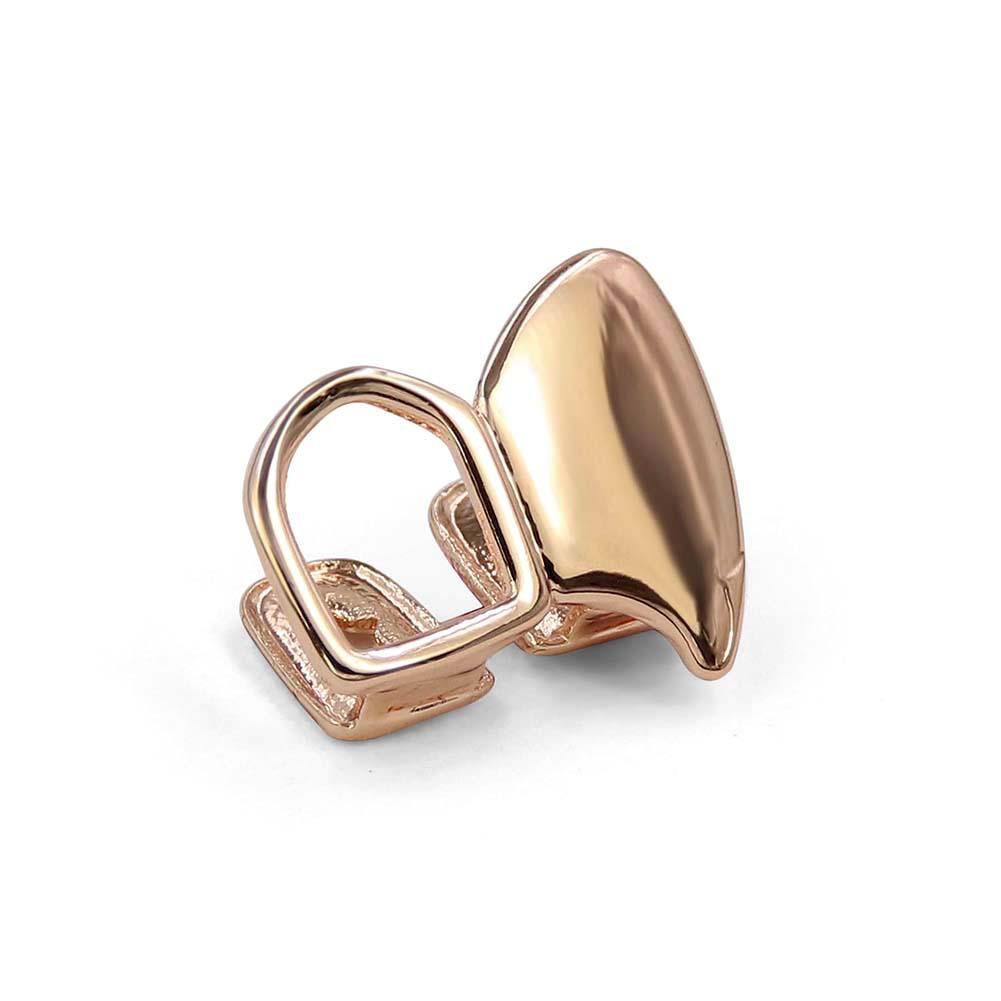 Unisex Hip Hop Grillz - Two Fang Teeth with Hollow Design  Perfect Gift  W831